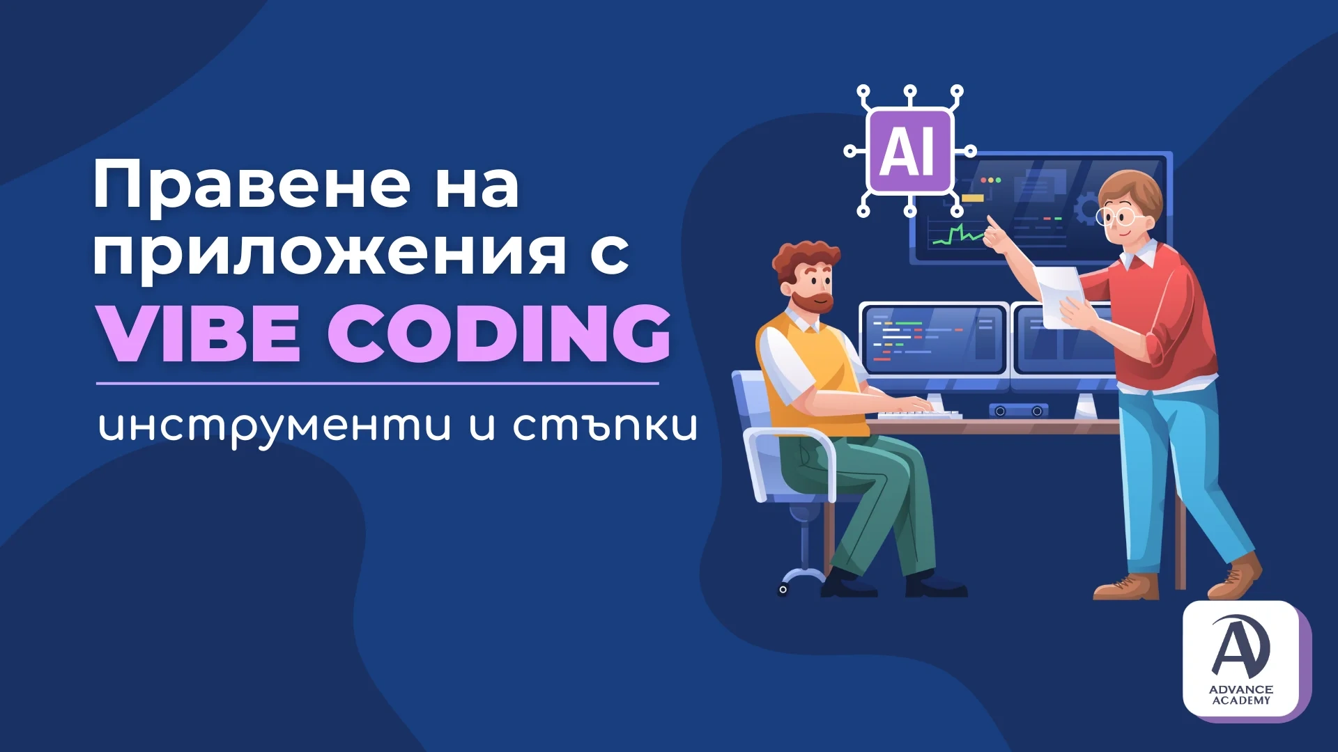 Правене на приложения с Vibe Coding - инструменти и стъпки