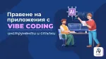 Правене на приложения с Vibe Coding - инструменти и стъпки