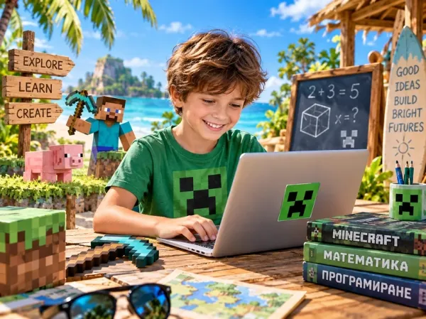 Математика и програмиране с Minecraft