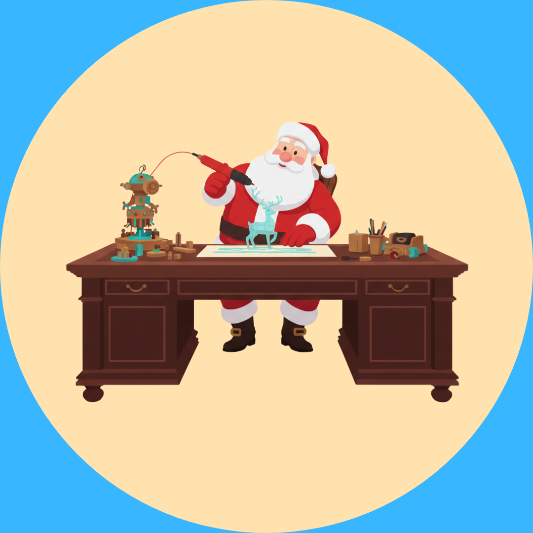 Предстоящ курс Коледна 3D работилница за деца